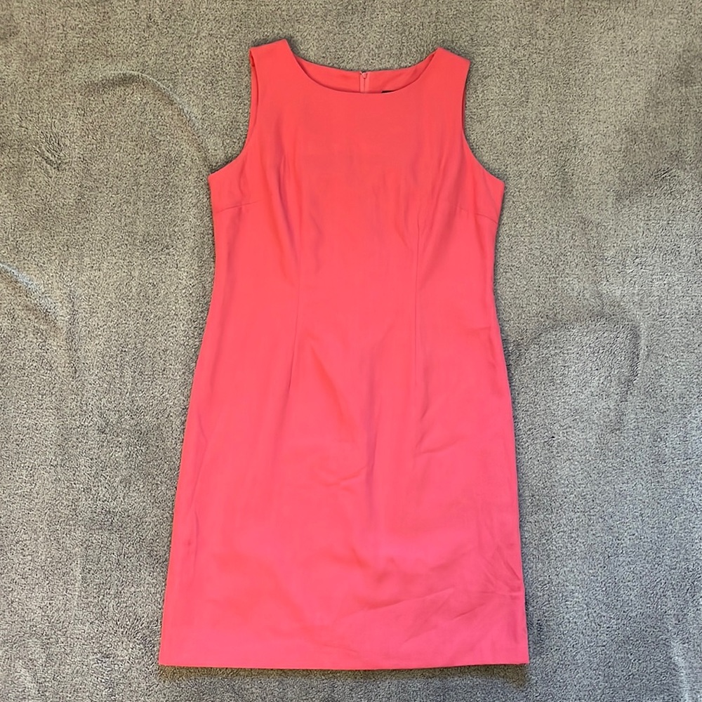 Sag Harbor Pink Sleeveless Shift Dress - Size 8